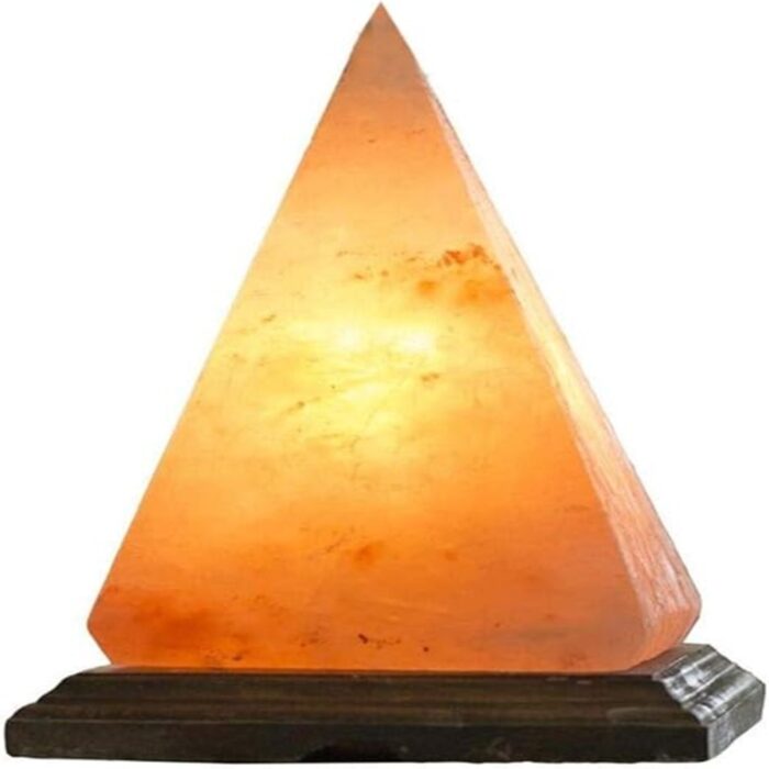 Classic Collection UK7 Ltd Himalayan Pink Salt Lamp  Pyramid Shape. - Image 1