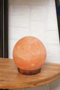 Classic Collection UK7 Ltd Himalayan Pink Salt Lamp Globe Shape. - Image 4