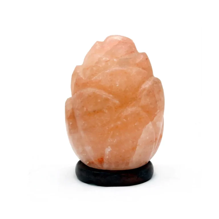 Classic Collection UK7 Ltd Himalayan Pink Salt Lamp Flower Shape. - Image 1