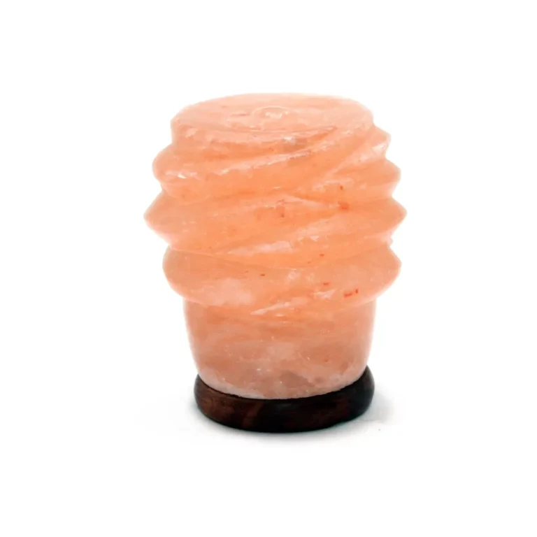 Classic Collection UK7 Ltd Himalayan Pink Salt Lamp Bulb Shape. - Image 1