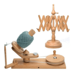 Deluxe Wooden Yarn Winder and Amish-Style Swift Set - Image 2
