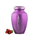 Aluminium Cremation Urn - Pink