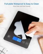 Drcowu Digital Kitchen Scales with Large LCD Display - Image 5