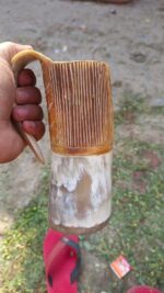 CARVED BURNERD HORN MUG - Image 4