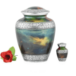 Modern Aluminium Cremation Urn