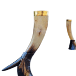 DRINKING HORN BRASS INLAY 14 – 16 “ INCH