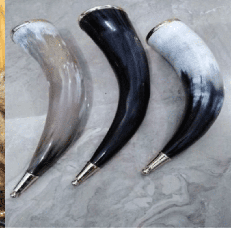 Untitled design - 2025-10-14T221012.211 Drinking HORN Sharp Polished - Image 1