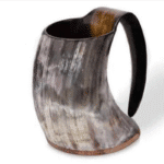 BUFFALO HORN MUG 6” INCH
